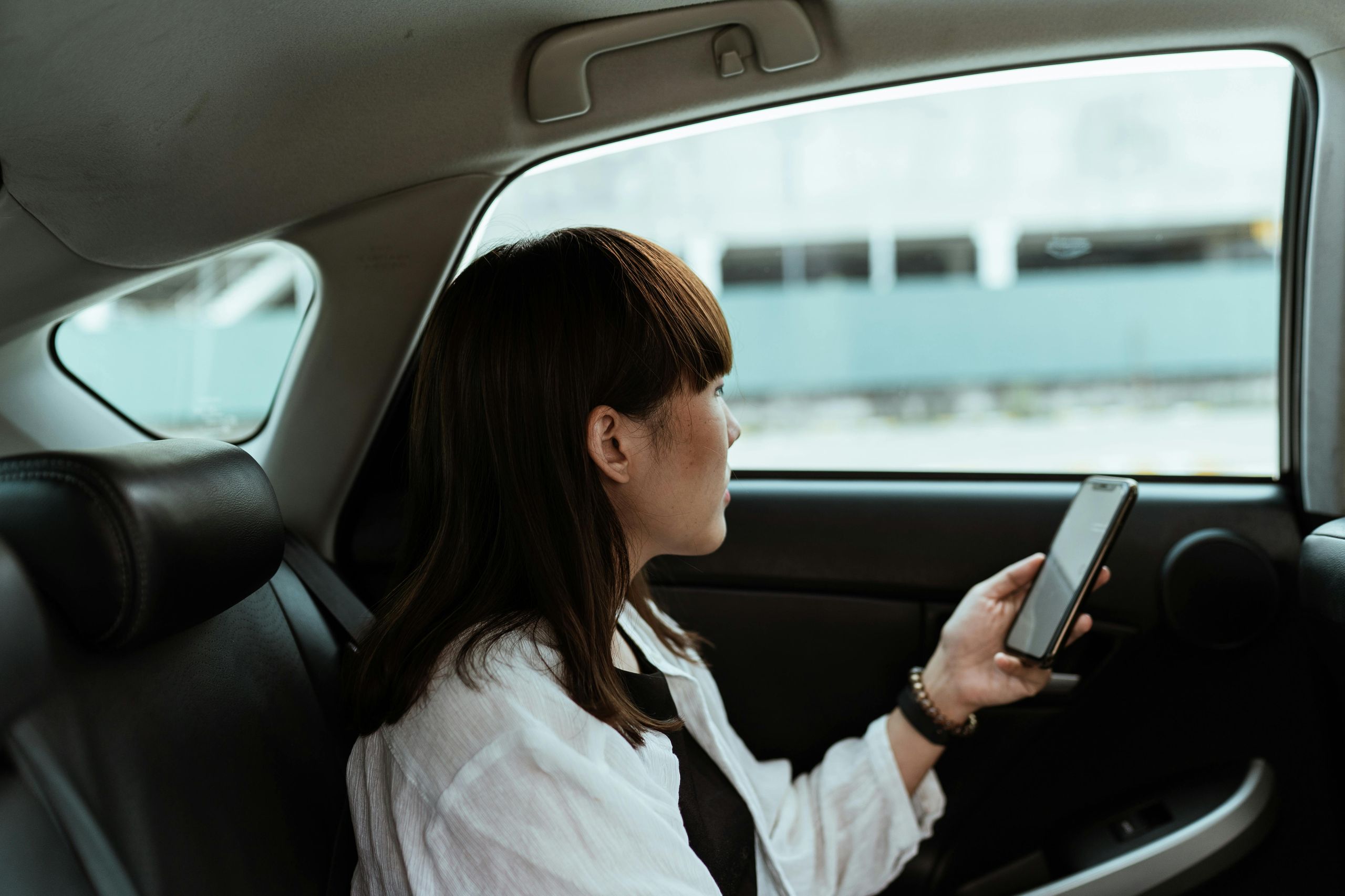 Passageiro usando Zippa Mobilidade